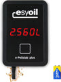 esyoil e-Peilstab - Digitale Füllstandsanzeige für Heizöltank, langer Sensor mit Digitaldisplay. Misst präzise den Heizölfüllstand.