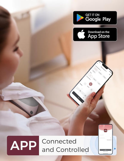 Momcozy Mobile Flow M9 Doppelmilchpumpe elektrisch freihändig, Grau