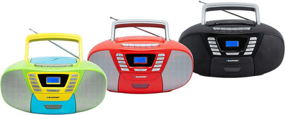 Blaupunkt B 120 BK Tragbarer CD/Kassettenrekorder Bluetooth – Schwarz