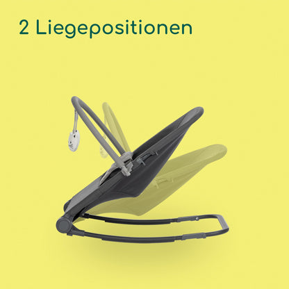 Bebeconfort Aster Babywippe mit Spielbogen, 0–2 Jahre, Tinted Graphite