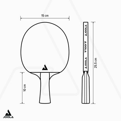 JOOLA Infinity Carbon Tischtennisschläger - ITTF Profi