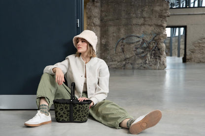 reisenthel carrybag XS Einkaufskorb teddy leo olive mit Innentasche