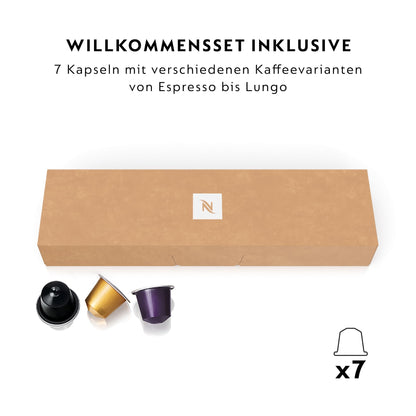 Nespresso Krups XN1101 Essenza Mini Kapselmaschine – Weiss
