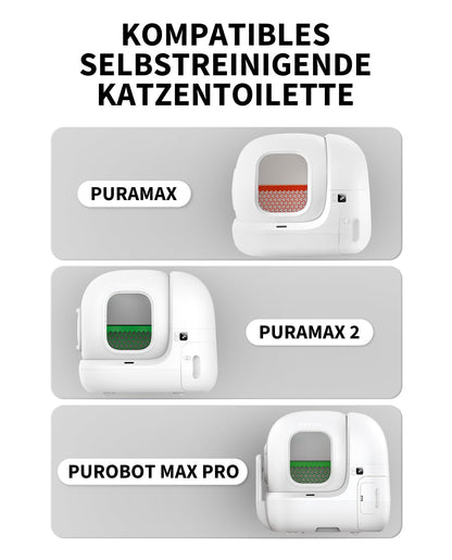 PETKIT Katzentoilettenbeutel mit Zugbändern für Pura MAX 2, 90 Stück