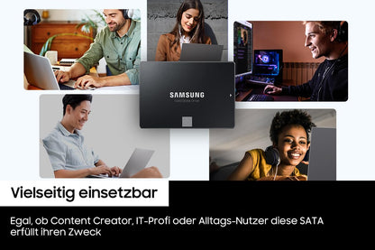 Samsung 870 EVO SATA III Interne SSD 2,5 Zoll, 1 TB - MZ-77E1T0B/EU