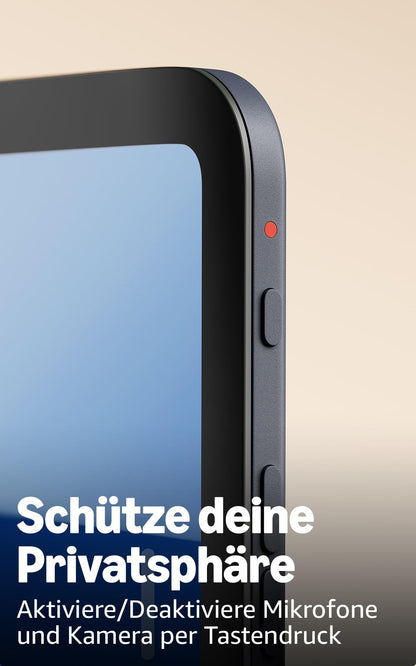 Amazon Echo Show 8 Smart Display mit HD-Touchscreen und Alexa, Graphit