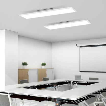 ZMH LED Panel Deckenleuchte 120x30cm 40W Dimmbar Weiss