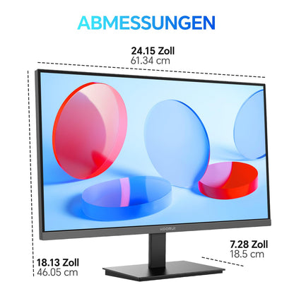 KOORUI E2711F 27 Zoll Monitor, FHD 1920x1080, 100Hz, HDMI, Eye Care
