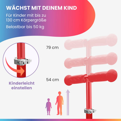Fun Pro ONE Kinderroller Premium – Faltbar, LED, ab 3 Jahre