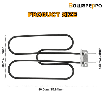 bowarepro Heizelement 66631/65621 für Weber Q140 Q1400 Elektrogrill