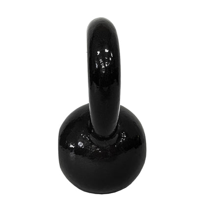 Amazon Basics Kugelhantel aus Gusseisen, 12 kg, Schwarz