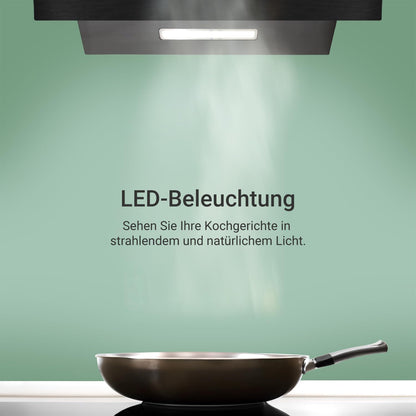 KKT KOLBE VTH6004S Dunstabzugshaube 60 cm Wandhaube Schwarz