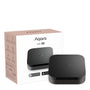 Aqara Hub M3 Zentrale – Matter Controller & Thread Router. Weißer, kompakter Hub zur zentralen Steuerung von Smart Home Geräten.