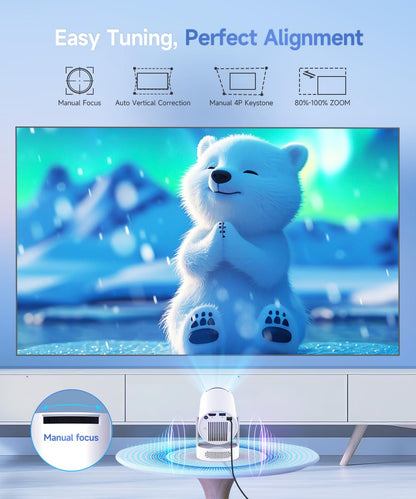 Magcubic Mini Beamer FHD 1080p Android 11 Smart Projektor