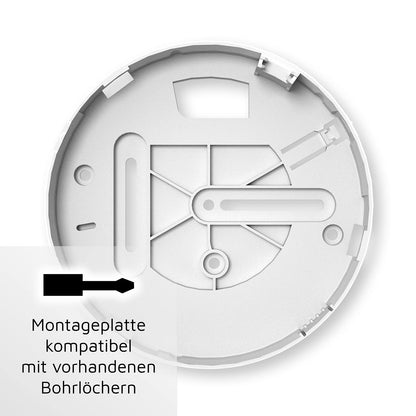 Ei Electronics Ei650 Rauchwarnmelder im 2er Set, 10-Jahres-Batterie