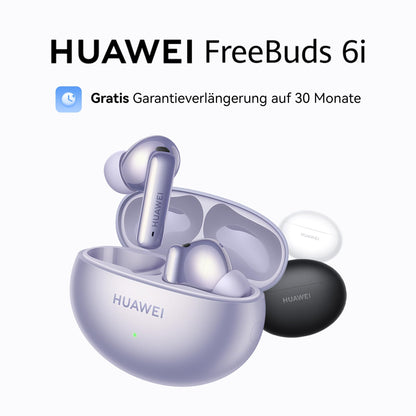 HUAWEI FreeBuds 6i kabellose In-Ear-Kopfhörer mit ANC 3.0, Weiss