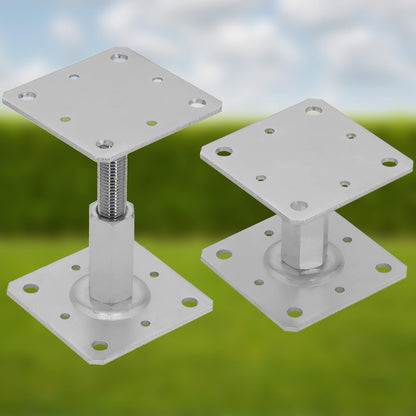 KOTARBAU Pfostenträger höhenverstellbar 110 x 110 mm, 4er Set