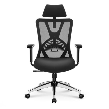 Ticova ergonomischer Bürostuhl – hoher Rücken Schreibtischstuhl. Verstellbarer Bürostuhl mit hoher Rückenlehne für ergonomisches Arbeiten am Schreibtisch.
