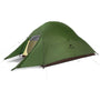 Naturehike Cloud up 2 Ultraleicht Zelt 2P - Upgrade 20D Waldgrün. Waldgrünes 2P-Kuppelzelt, bietet Wetterschutz beim Trekking und Backpacking.