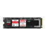 Samsung 9100 PRO interne SSD NVMe M.2 - 4 TB PCIe 5.0. Rechteckige schwarze M.2-Karte zur Datenspeicherung in PCs.