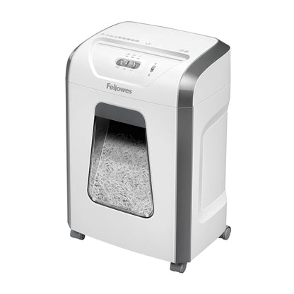 Fellowes Powershred 15C Aktenvernichter Querschnitt P4 - 15 Blatt Weiss. Weisser Aktenvernichter; P4-Querschnitt für sichere Daten.