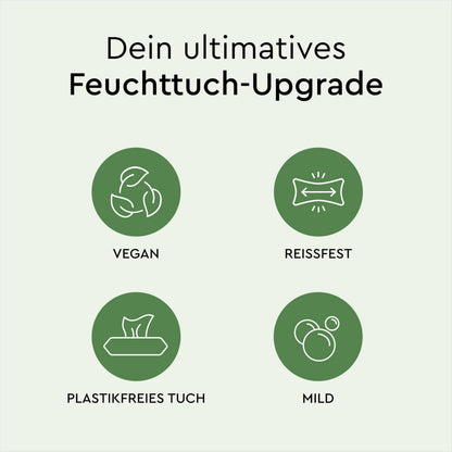 LILLYDOO green Feuchttücher Mild & Natürlich, 900 Stück (15x60)