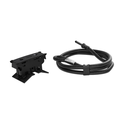 Thule High-Grade Lock Fahrradschloss - Aluminum/Black. Robustes, silber-schwarzes Schloss. Dient dem Diebstahlschutz von Fahrrädern.