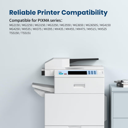 Washope PG-540 XL Tintenpatronen schwarz 2er-Pack für Canon Pixma