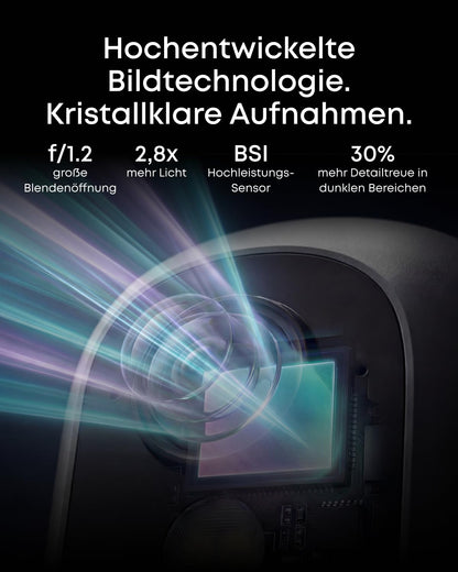 eufy eufyCam C35 Überwachungskamera 2er-Pack mit HomeBase Mini