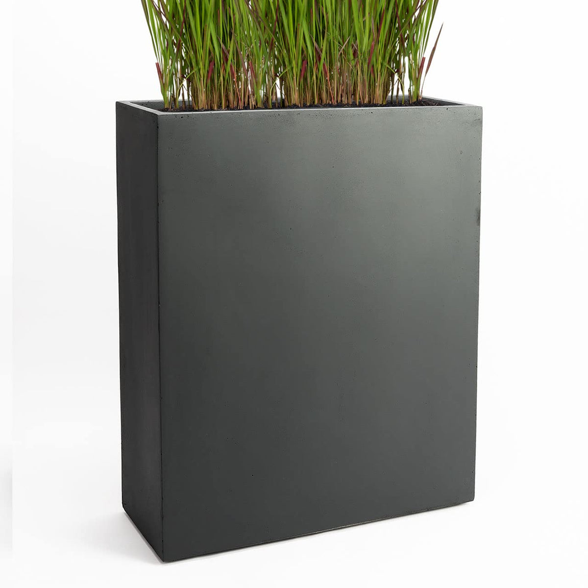 Pflanzwerk Pflanzkübel Divider Anthrazit 72x60x25 cm frostbeständig