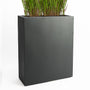 Pflanzwerk Pflanzkübel Divider Anthrazit 72x60x25 cm frostbeständig