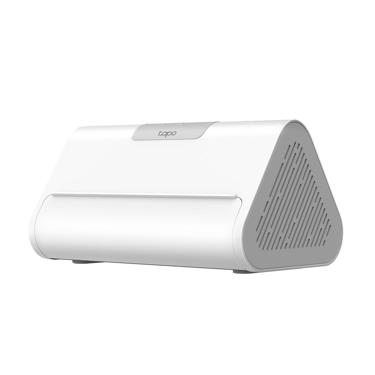 Tapo H500 HomeBase – 16GB Speicher, Matter-kompatibel: Kompakte, weiße Steuerzentrale für Smart-Home-Geräte.