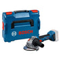 Bosch Professional GWS 18V-8 Akku-Winkelschleifer – solo L-BOXX. Blau, kompakt. Zum Trennen & Schleifen von Metall/Stein.