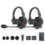 SYNCO XTALK X2 Wireless Intercom Headset, 2,4 GHz Vollduplex, 2er-Set