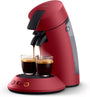 Philips Senseo Original Plus Kaffeepadmaschine - rot CSA210/90. Rote, kompakte Padmaschine zum schnellen Brühkaffee aus Kaffeepads.