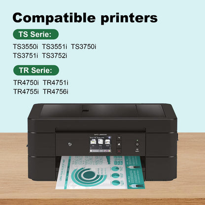 YUANQIMM PG-575XL CL-576XL Druckerpatronen kompatibel für Canon PIXMA