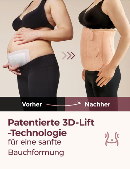 Momcozy Ergowrap Bauchgurt nach der Geburt, Rückbildung, Grösse L