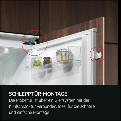 AEG Einbaukühlschrank 5000 OptiSpace TSK5O881ES, 142 l