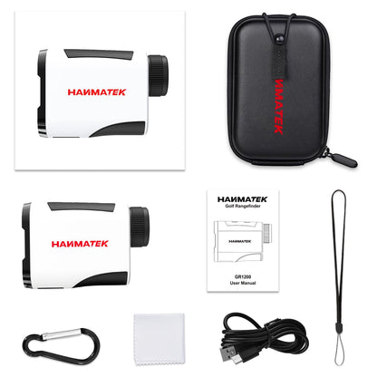 HANMATEK GR1200 Golf-Entfernungsmesser mit Neigungsmessung