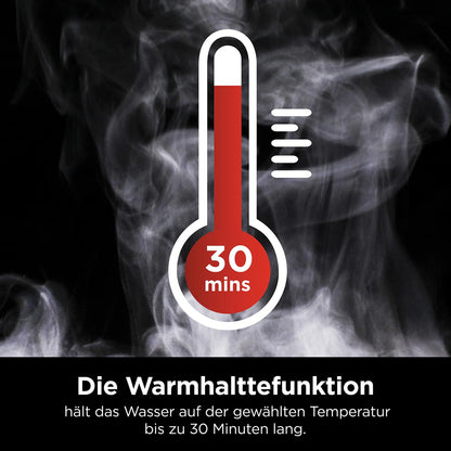 Ninja Perfect Temperature Wasserkocher KT201EU, Edelstahl, 1,7 L