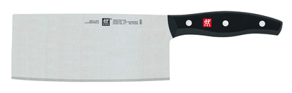 ZWILLING Twin Pollux Chinesisches Kochmesser – 18.5 cm Klinge. Rechteckige Stahlklinge. Zum Schneiden und Zerkleinern von Lebensmitteln.