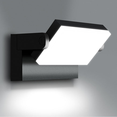 ledmo 60W LED Wandleuchte Aussen - KaltWeiss 6000K, Schwenkbar. Sorgt für gerichtete, kaltweiße Aussenbeleuchtung.