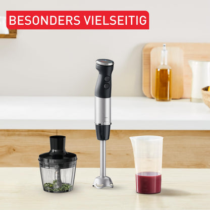 Tefal Quickchef+ Stabmixer und Zerkleinerer - Schwarz HB672830