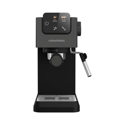 GRUNDIG KSM 4330 Siebträgermaschine Touch-Display - Schwarz