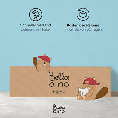 Bellabino Twist Kindermatratze 120x200 cm, Kaltschaum, H1/H2