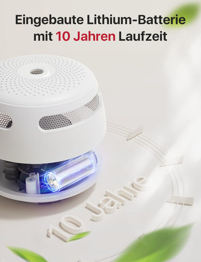 X-Sense Mini Rauchmelder XS01 mit 10-Jahres-Batterie, 6 Stück