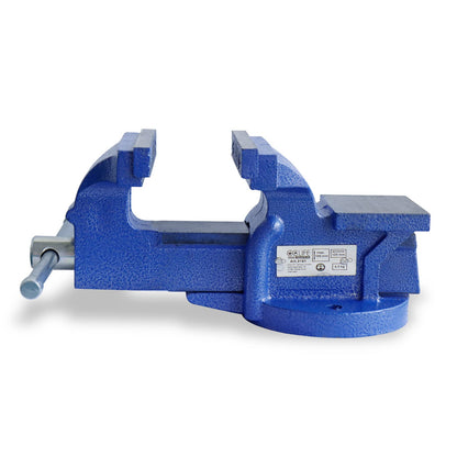 CCLIFE Parallelschraubstock Gusseisen 125 mm feststehend für Werkbank