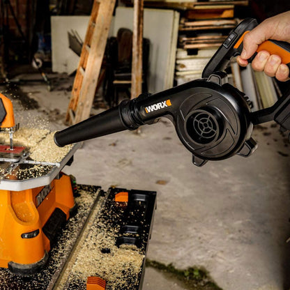 WORX WX094.9 20V Akku Werkstatt- & Laubbläser – Ohne Akku/Lader
