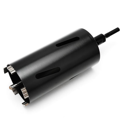 MOXPIFY Bohrkrone 100 mm Set, SDS-Plus-, SDS-Max- und Sechskantschaft