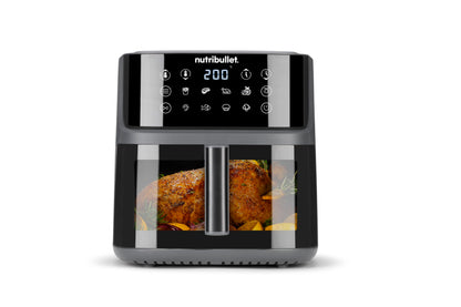 nutribullet Crisplite Vision NBA0811DG Heissluftfriteuse - Mattschwarz 8L